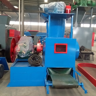 Machen Sie Oval Oblate Kissen Boden Quadrat Ball Briquette Pellets Eisen Briquette Maschine