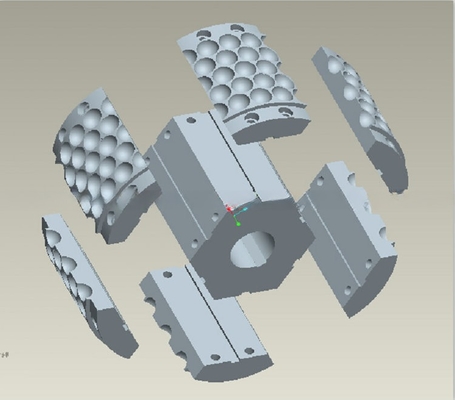 Profi-Kohle-Kugelpressmaschine für Kohle-Staub-Briquette Produktionslinie