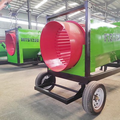 Kohlenstoffstahl Schwerlast-Industrie-Trommel-Rotationstrommel-Bildschirmmaschine 500*500*550mm