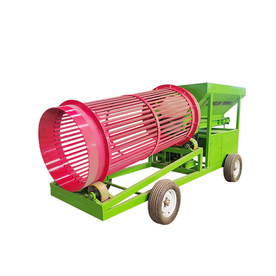 Portable Rotary Small Gold Mobile Brennholz Trommel Screen Schwerlast-Vibrationsseparator