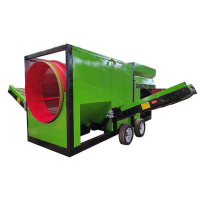 Bergbauscheinigung Portable Mobile Trommel Screen Design für die Mineralquereinscheinigung