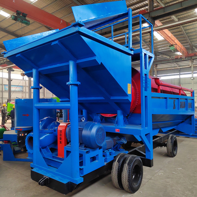 Mini-Industrial Trommel Screen mobile Goldwaschanlage für Abfallwirtschaft