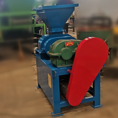 Kohle-Kohle-Coke-Roller-Briquette-Pressmaschine mit 850 kg Gewicht und Wechselstrommotor