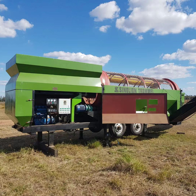 Hochkapazitäts-Kompost-Rotations-Funktrommel-Bildschirm/Siebe mit 3-45 kW Elektromotor