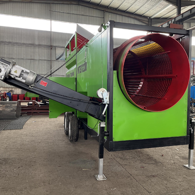 Hochkapazitäts-Kompost-Rotations-Funktrommel-Bildschirm/Siebe mit 3-45 kW Elektromotor