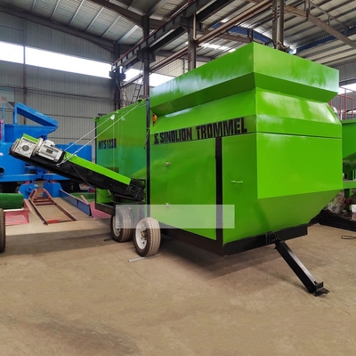 Versorgungshandbuch und 3-45 kW Leistung für die einfache Installation des mobilen Diesel Trommel Bildschirms