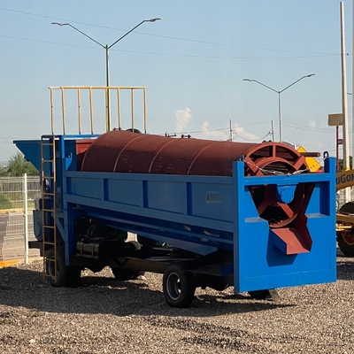 Energiebergbau Mobil-Kleinskala-Mini-Alluvial-Goldwaschanlage für Flussgold