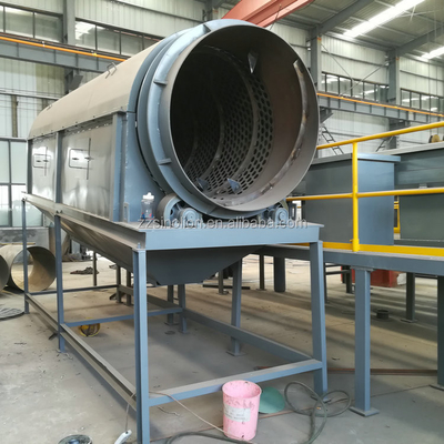 2200 KG Abfallmüll-Recycling-Linie MSW Trommel-Bildschirm aus dem Produktionswerk