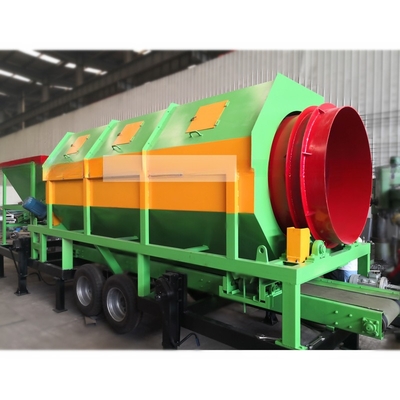 Manuelle Installation Trommel Siebe Sandschirm für die Koksbergbauindustrie