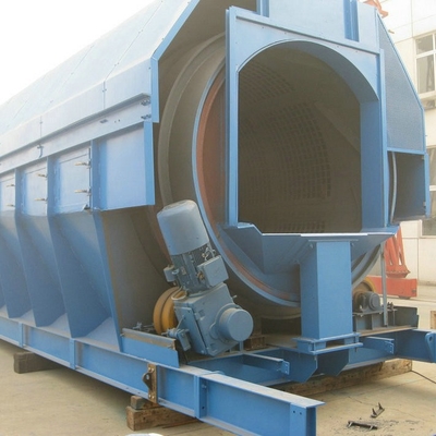 2200 KG Kapazität Trommel-Sand- und Kies-Trennmaschine mit Edelstahl-Schirmmaterial