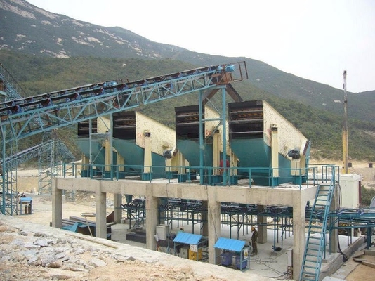 YK-Reihe Sandschotter-Screening-Anlage Vibrationsschirm-Trennseparator für Rotationsaggregate