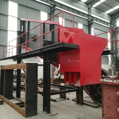 Portable Quarry Mining Circular Vibrating Screener Sieve mit einer Kapazität von 1400-12000KG