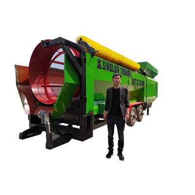 Automatische Siftmaschine für Holzsplitter zur präzisen Entladung Größe 6 mm oder individuell