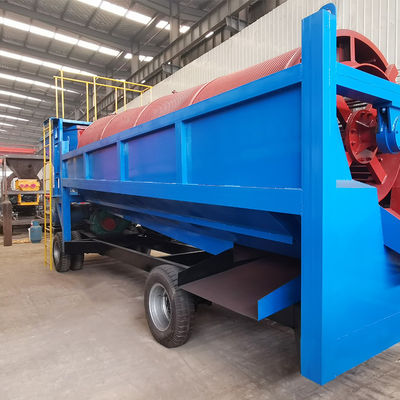 Kleines Maßstab Mini Mobile Gold Grabber Trommel Bildschirm mit 5,5 kW