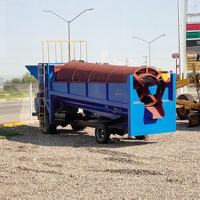 Kleines Maßstab Mini Mobile Gold Grabber Trommel Bildschirm mit 5,5 kW