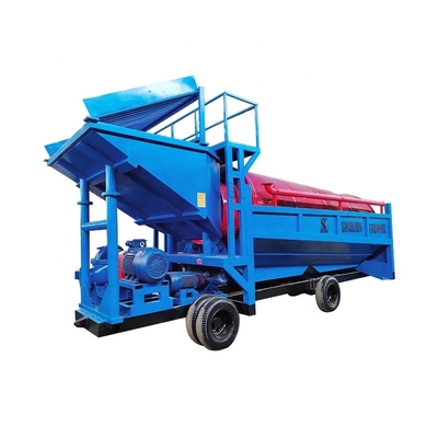Ghana of Portable Type Mobile Alluvial Gold Mining Equipment mit Schwerkrafttrennern