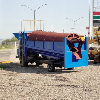 Ghana of Portable Type Mobile Alluvial Gold Mining Equipment mit Schwerkrafttrennern