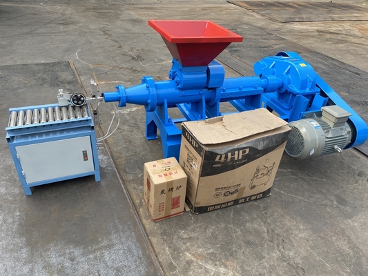 4-80mm BBQ Zylinder Brikette Holzkohle MBJ140 Extruderpressen Brikettiermaschine