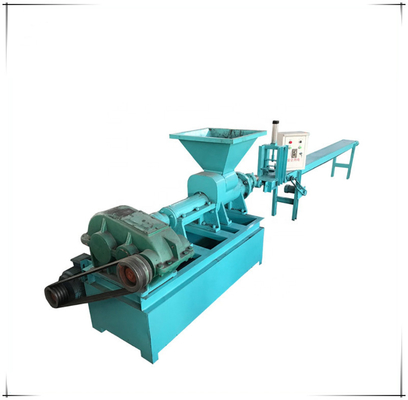 Einfache Bedienung BBQ Extruder Holzkohle Braune Steinkohle Stange Briquette Maschine 700 KG
