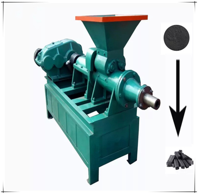 Einfache Bedienung BBQ Extruder Holzkohle Braune Steinkohle Stange Briquette Maschine 700 KG