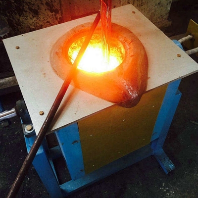 Metall-Aluminium-Schmelz-Induktionsofen 10-200kg mit einfacher Bedienung und 3000 Grad