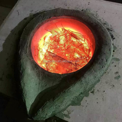 Metall-Aluminium-Schmelz-Induktionsofen 10-200kg mit einfacher Bedienung und 3000 Grad
