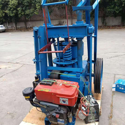 Kohlenbrise Rohstoff Dieselmotor Holzkohlepresse Hexagon Briquette Machinery