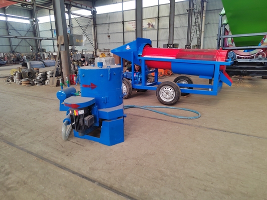 5-10 t/h Kosteneffizienz hoher Mineralseparator Gold Diamanten Bergbau Trommelschirm