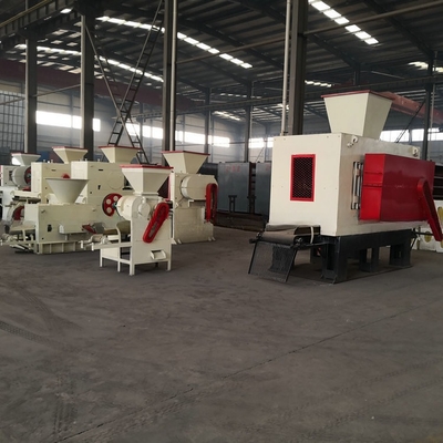 30 t/h Kohlepulver Eisen Stahlpulver Brikettmaschine mit Rolldurchmesser 290-1000 mm