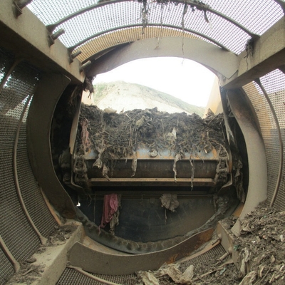 5600x2015x2010mm Rotationstrommel vibrierende Kompostsiebe für die Prüfung von Düngegranulat