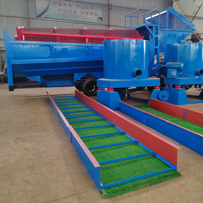 Spezialisierte Herstellung von Alluvial Gold Diamant Waschanlage mobile Bergbauscheidungsanlage