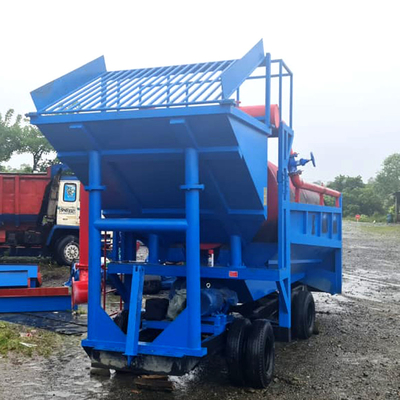 Spezialisierte Herstellung von Alluvial Gold Diamant Waschanlage mobile Bergbauscheidungsanlage