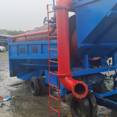 Spezialisierte Herstellung von Alluvial Gold Diamant Waschanlage mobile Bergbauscheidungsanlage
