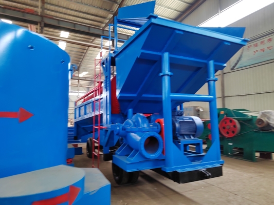 Spezialisierte Herstellung von Alluvial Gold Diamant Waschanlage mobile Bergbauscheidungsanlage