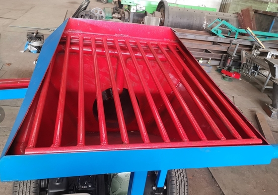 Kleines Modell Portable Gold Waschtrommel Bildschirm für 5-10 t/h Bauarbeiten