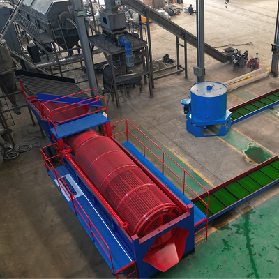 Alluvial Gold Sand Separator Trommel Maschinen Waschanlage mit Industriestandard