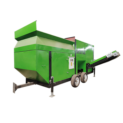 Portable Topsoil Processor Competitive Trommel Screening Plant mit 1200 mm Durchmesser