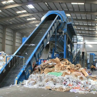 Stadtmüll-Recycling-Trommel-Bildschirm mit Schwerlast-Design und Edelstahlmaterial
