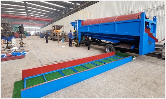1000*6000mm Konzentration des Goldbergbaus Schleusenbox und Leistung