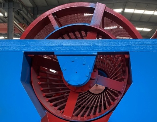 Doppelschirm Alluvial Gold Mining Trommel Separator für und mehrfache Material-Ausgabe