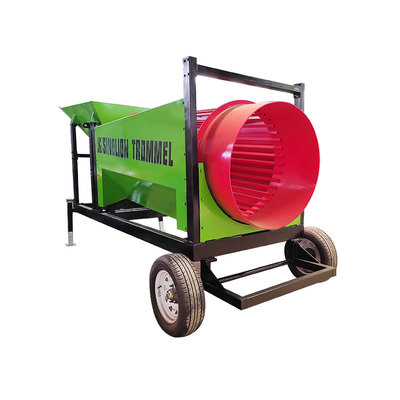 Mobile Holzsplitter-Siebschirm und kleine Kompost-organische Dünger-Siebmaschine