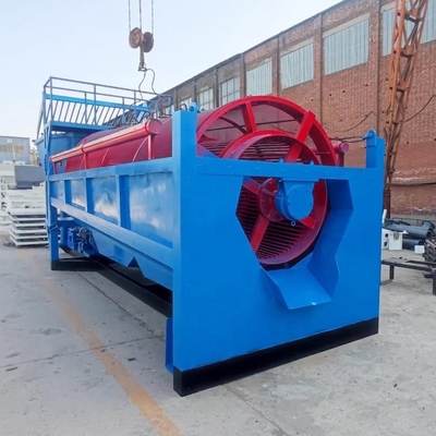 100-200 Tonnen/Stunde Portable Gold Mining Trommel Screen Plant mit fortschrittlicher Technologie