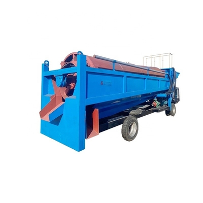 100-200 Tonnen/Stunde Portable Gold Mining Trommel Screen Plant mit fortschrittlicher Technologie