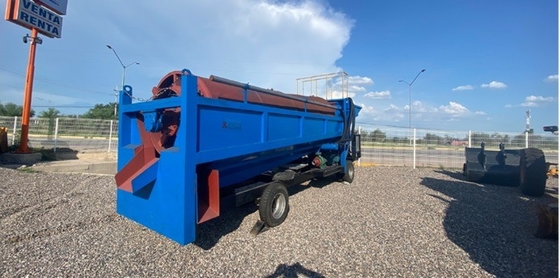 8000*2200*4000 Gold mobile Trommel-Bildschirmmaschine Waschanlage mit langer Lebensdauer
