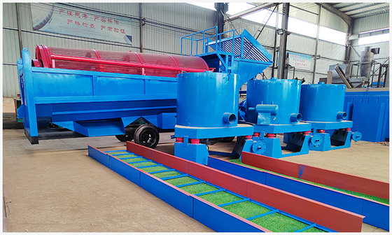 380 KG Mineralseparation Recyclingwasser Gold Schleife Box für eine hohe Wiederherstellungsrate