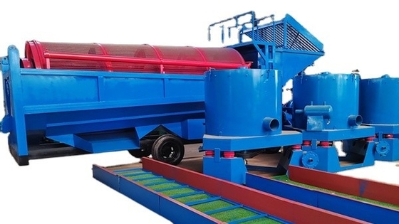 380 KG Mineralseparation Recyclingwasser Gold Schleife Box für eine hohe Wiederherstellungsrate