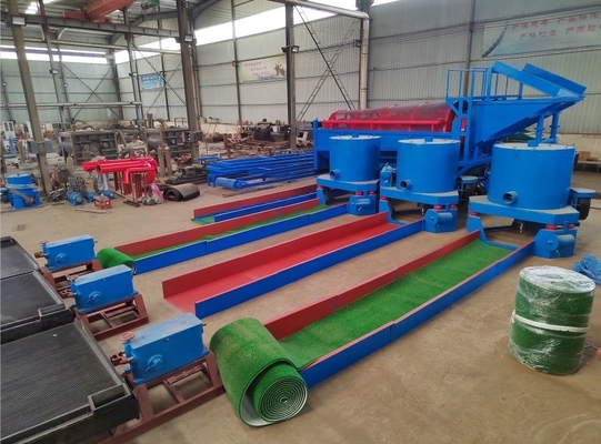 380 KG Mineralseparation Recyclingwasser Gold Schleife Box für eine hohe Wiederherstellungsrate