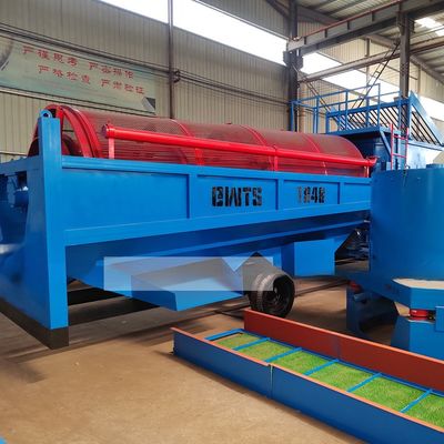 Ausrüstung zur Mineraltrennung mit großer Kapazität Goldplanung Trommelbildschirm 8460*2300*2500MM