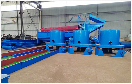 Mobiler Goldtrommel-Schirm Alluvial Sand Diamantentrennanlage mit 98% Effizienz
