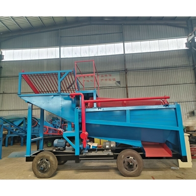 2000 KG Kapazität Portable Trommel Gold Waschmaschine Linie für kleine Goldverarbeitung